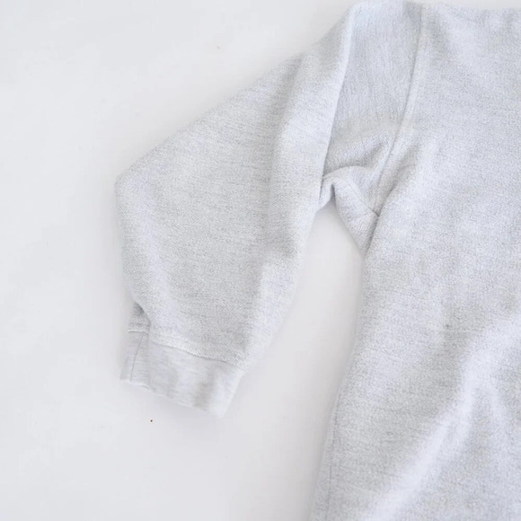 Vintage 90S Gant Gray Button Up Collar Pull Over Sweater Size Large - Picture 9 of 13